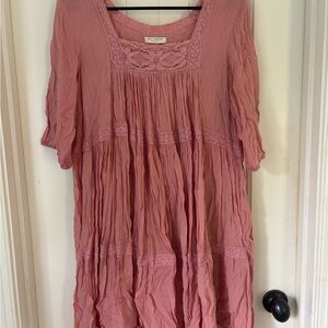 Spell dusty rose dress sz medium